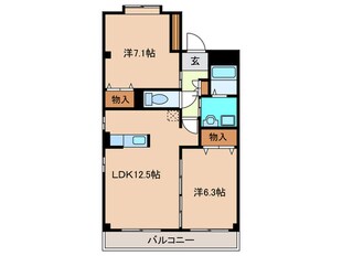 アネックス栄Ⅲの物件間取画像